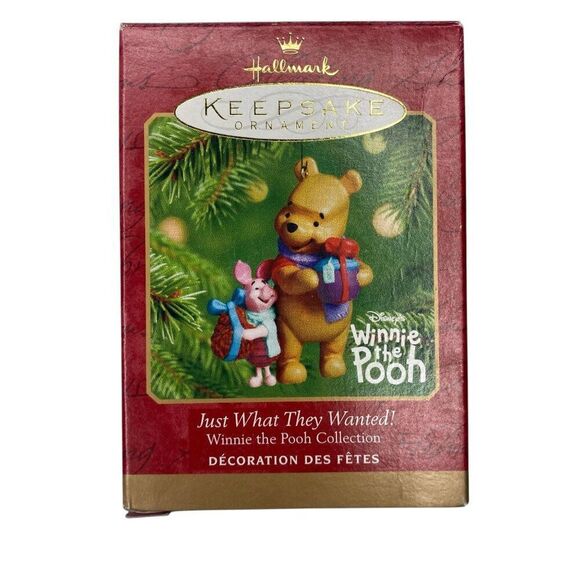 Just What They Wanted Winnie THe Pooh Hallmark Ornament - Picture 1 of 3